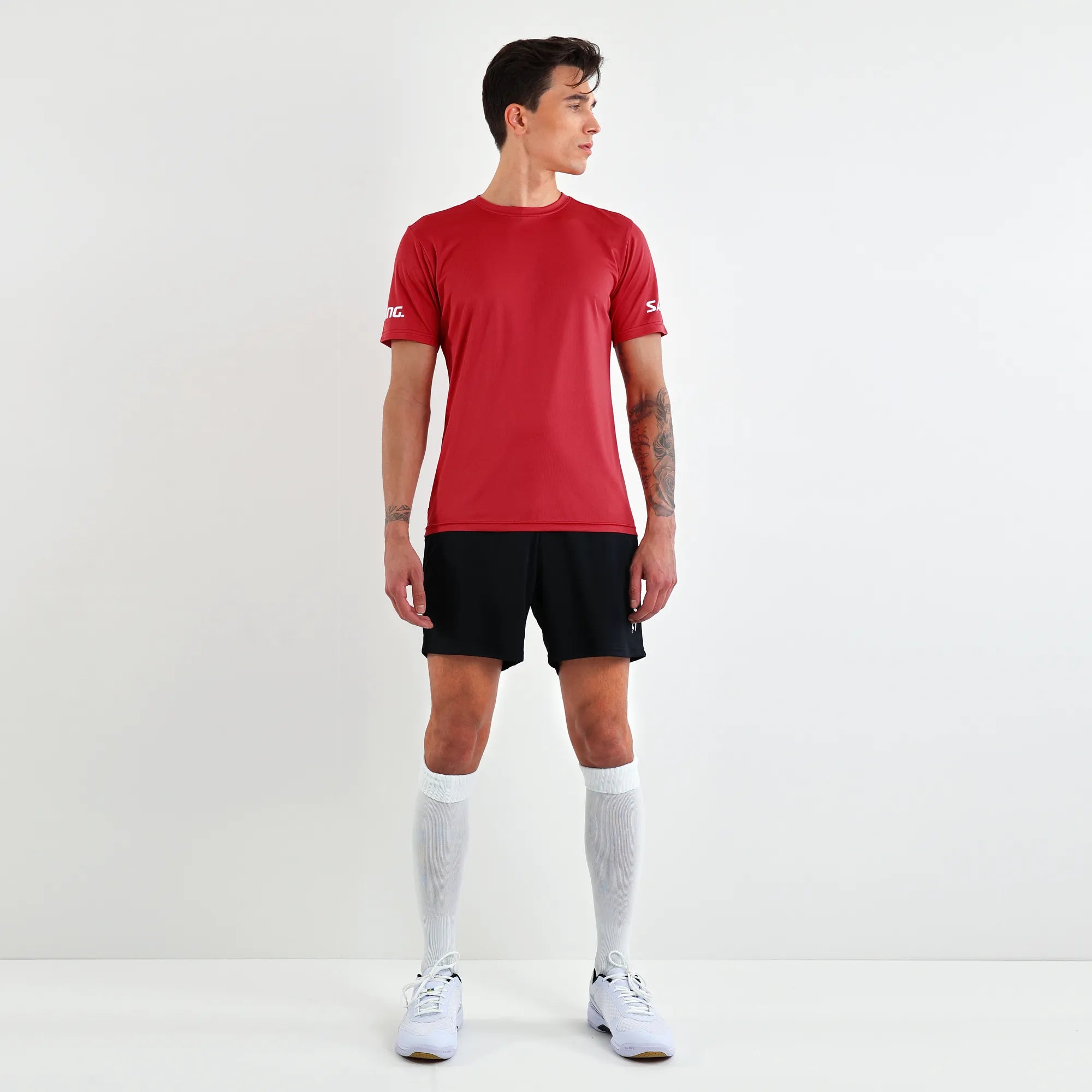 Salming Core 22 Trainingsshirt Herren Gr. M schwarz