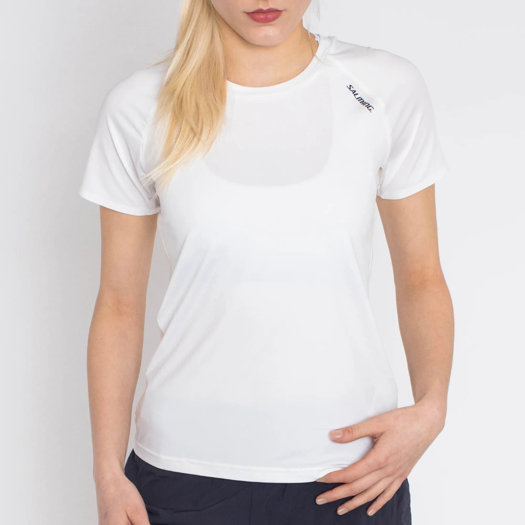 Salming Sandviken Tee Wmn T-Shirt Damen M reflektierend