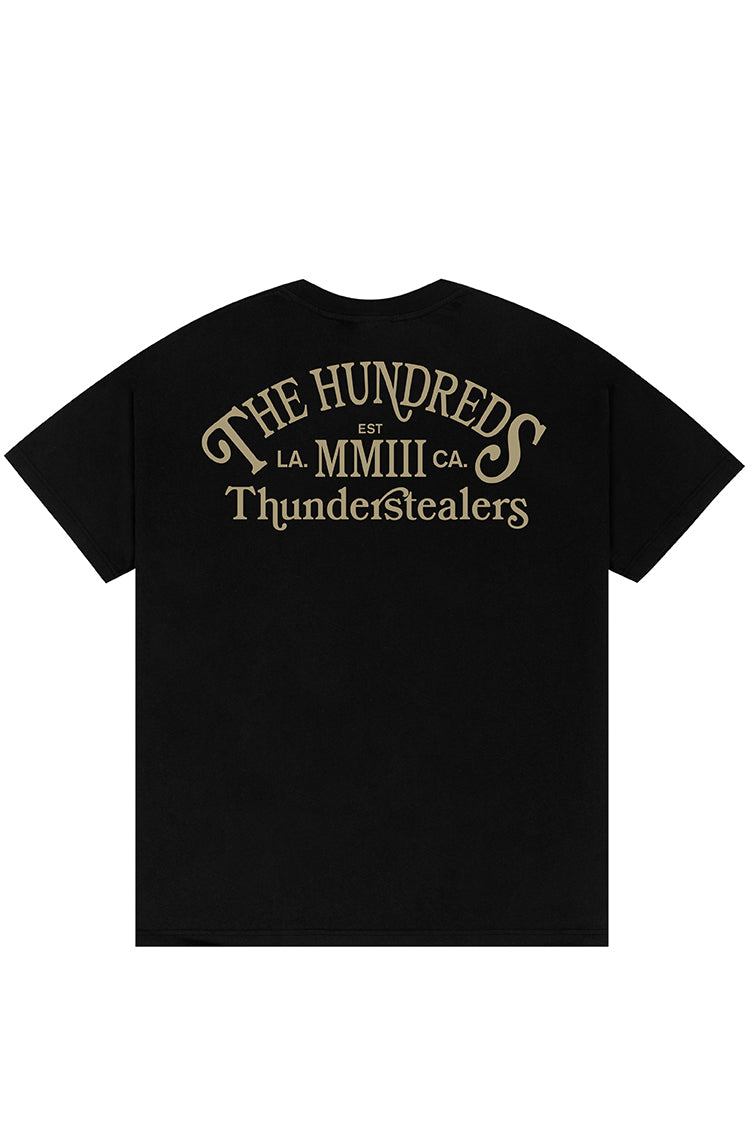 The Hundreds Thunder Cycle T-Shirt Baumwolle Schwarz