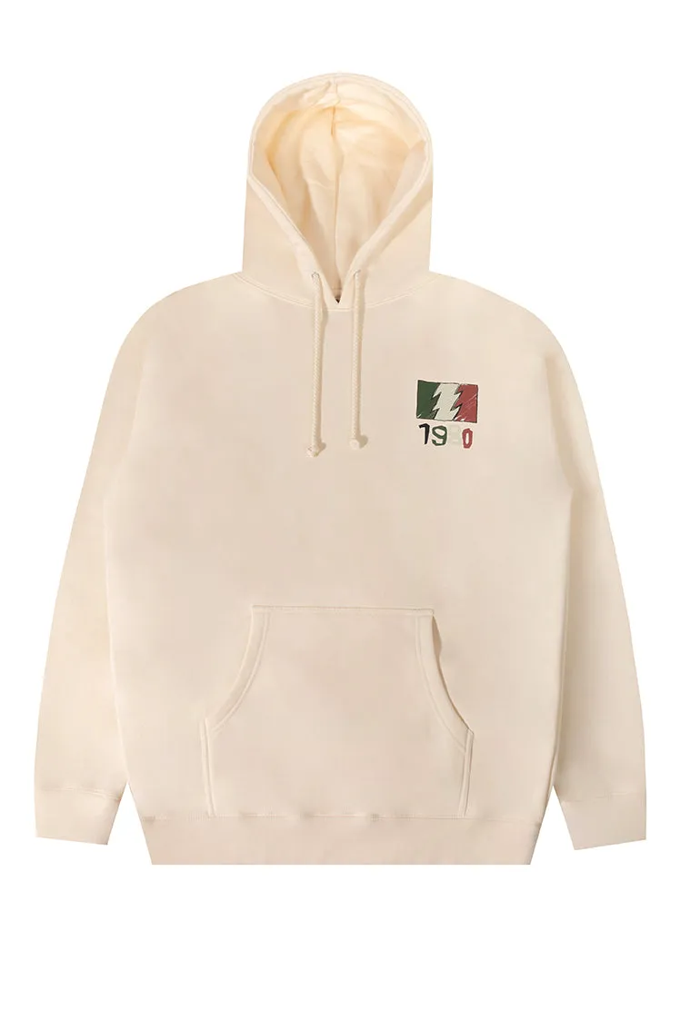 The Hundreds Scribble Wildfire Pullover Hoodie Off-White L