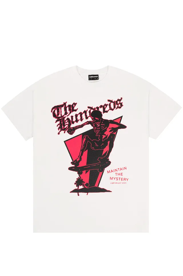 The Hundreds Skull Mountain T-Shirt Weiß S-XXL