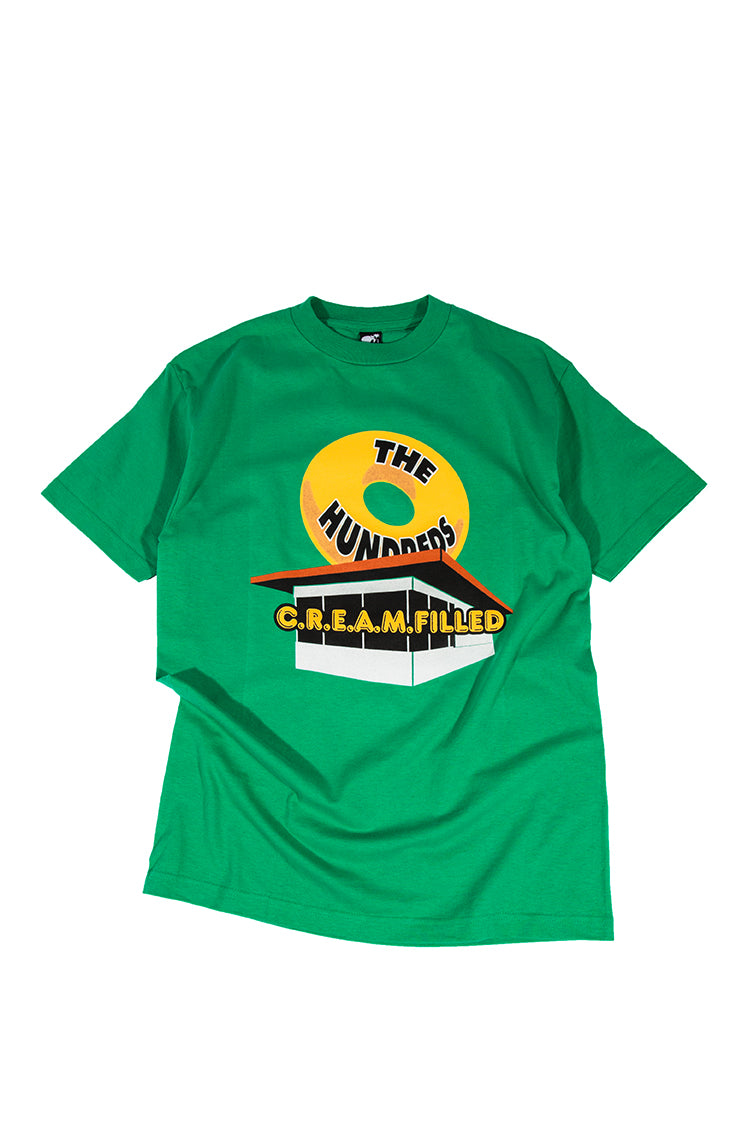 The Hundreds Cream Filled T-Shirt grün M Vintage