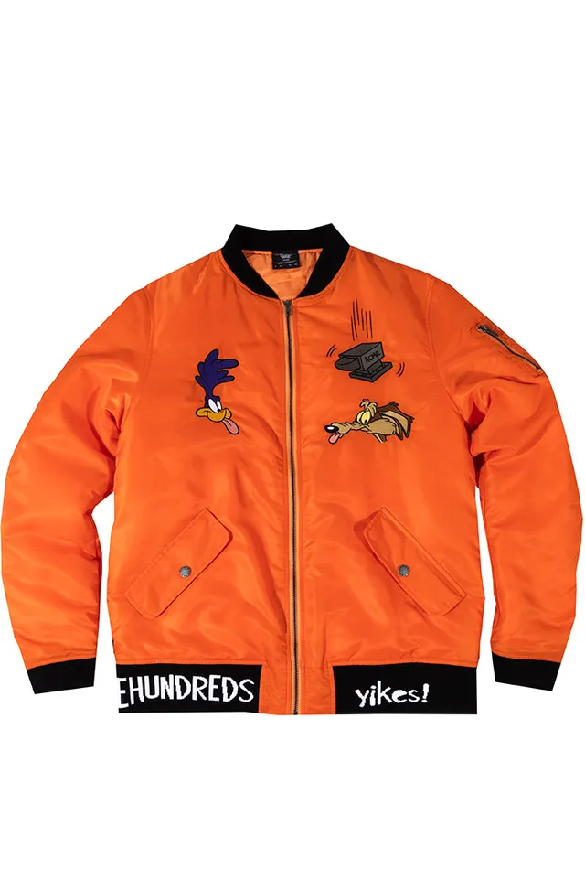 The Hundreds Operation MA-1 Jacke Orange L