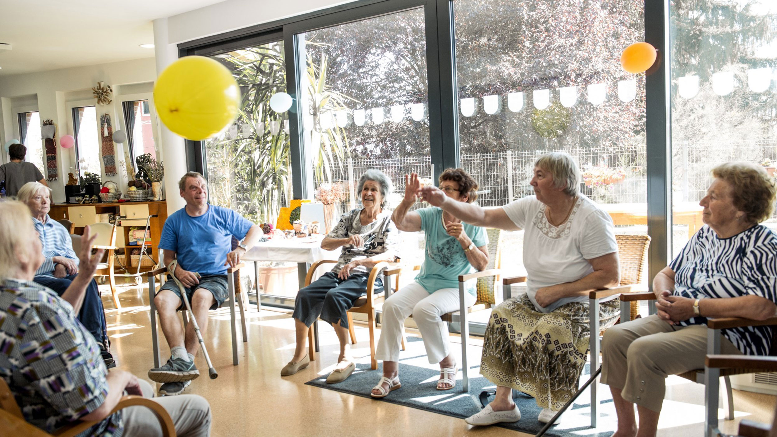 Team Gesundheit Schritt für Schritt Gemeinsam bewegt Kurs Senioren