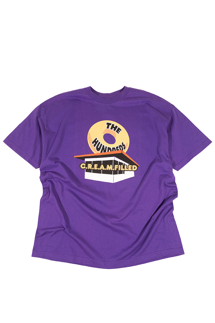 The Hundreds Graphic Tees Cream Filled T-Shirt Lila XL