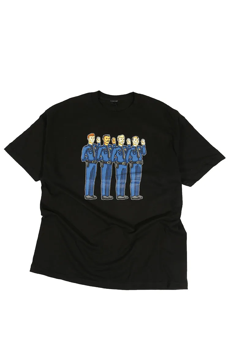 The Hundreds Graphic Tees Con Job T-Shirt Schwarz XL