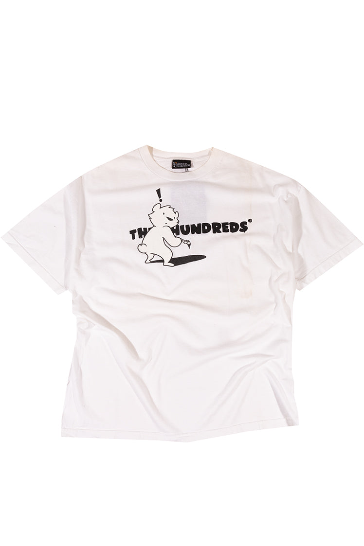 The Hundreds Graphic Tees Awesome Bear T-Shirt Weiß 2XL Print
