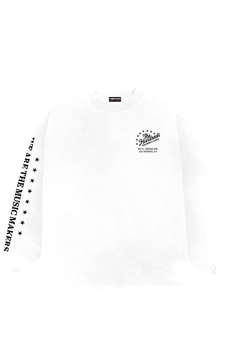 The Hundreds Graphic Tees Cassette LS T-Shirt Schwarz Baumwolle