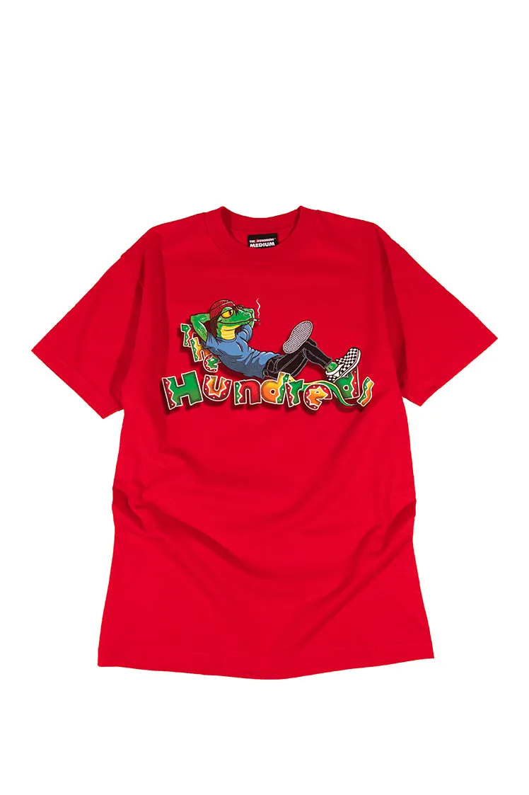 The Hundreds Way Jose T-Shirt Grafik Shirt Rot M Vintage