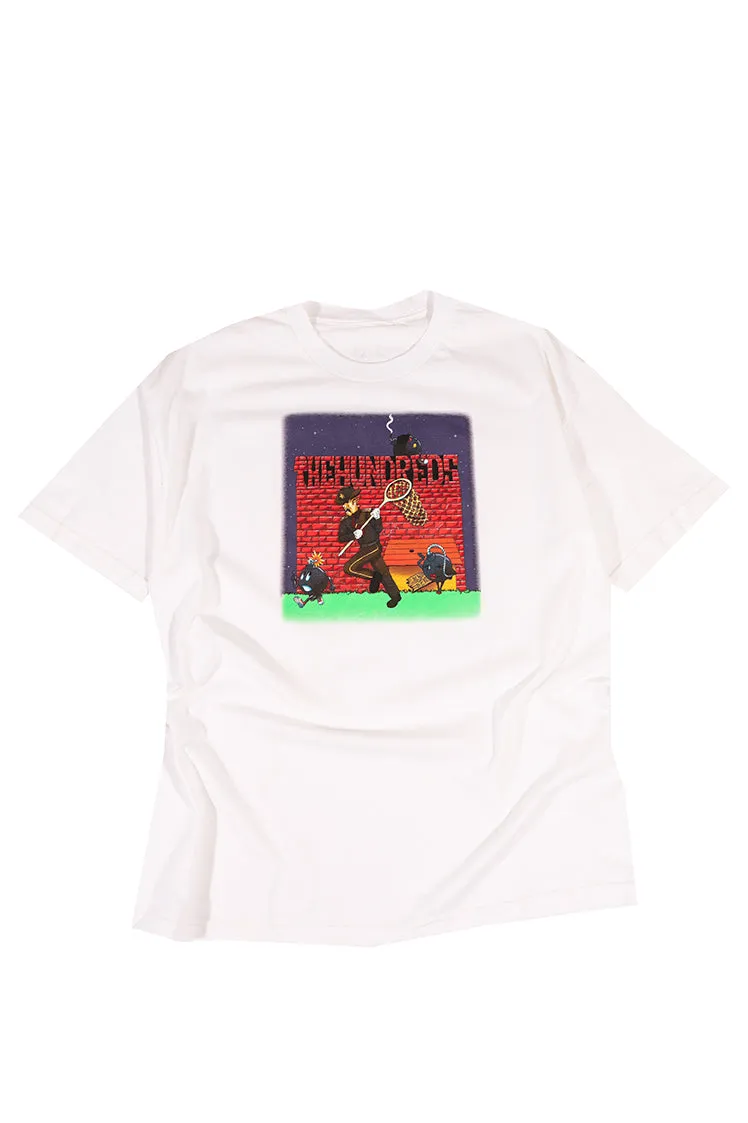 The Hundreds Catch Cover T-Shirt weiß XL Vintage