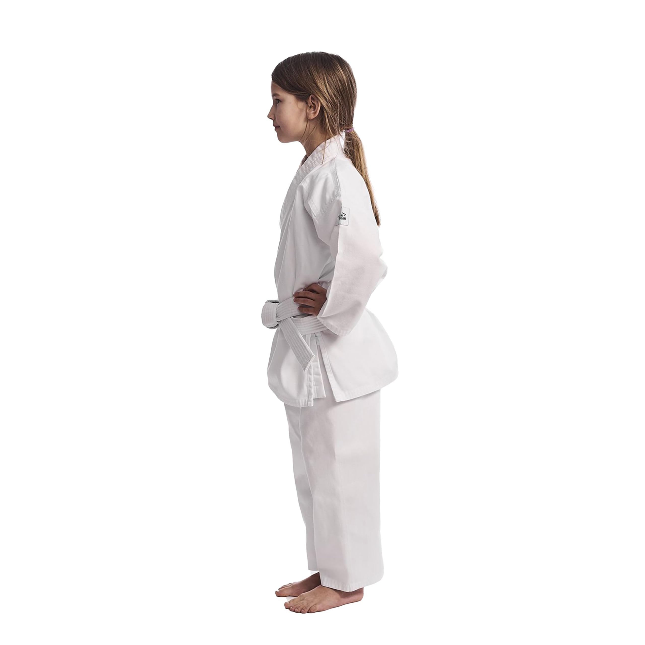 Ippon Gear Club 2 Karateanzug 140 weiss mit Gürtel