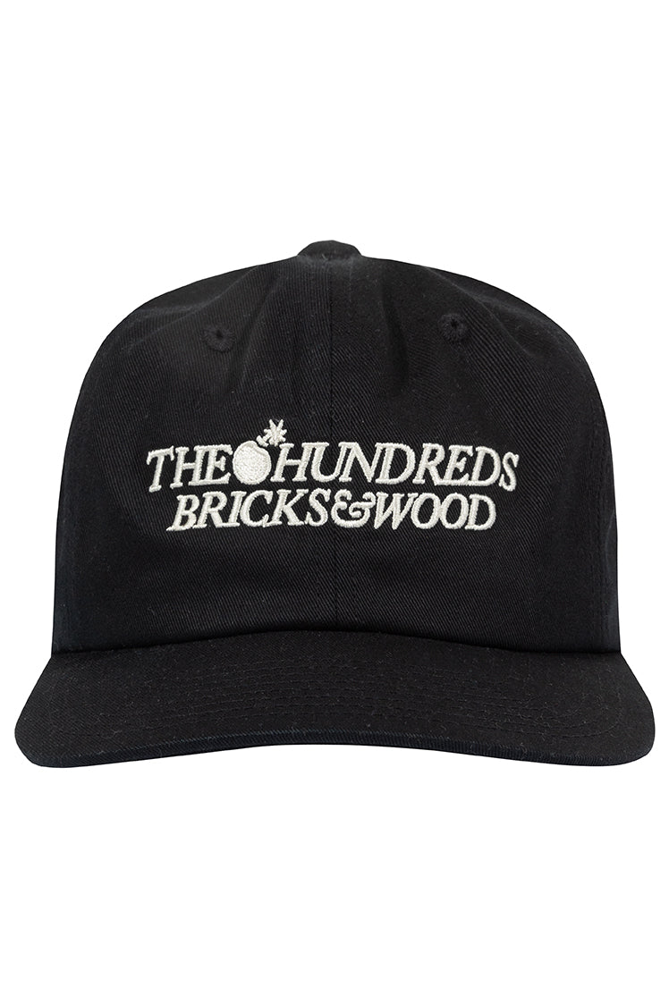 The Hundreds Bricks Snapback Cap Schwarz OS