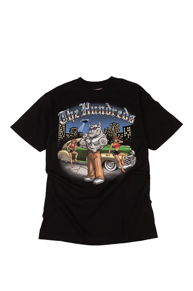 The Hundreds Captain Handsome T-Shirt Schwarz Gr. M