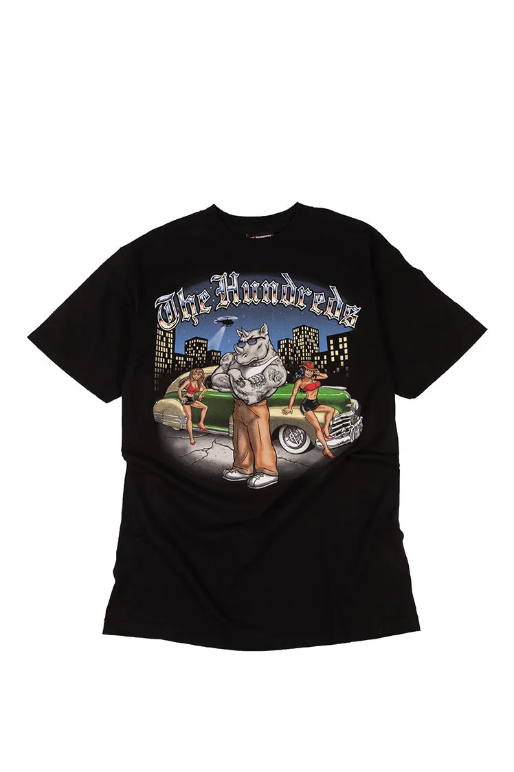 The Hundreds Captain Handsome T-Shirt Schwarz Gr. M
