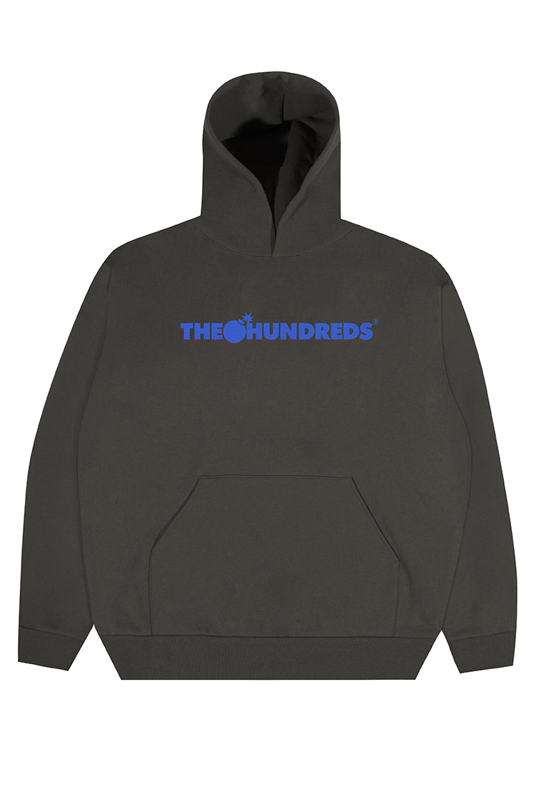 The Hundreds Shady Bar Pullover Sweatshirt Washed Black