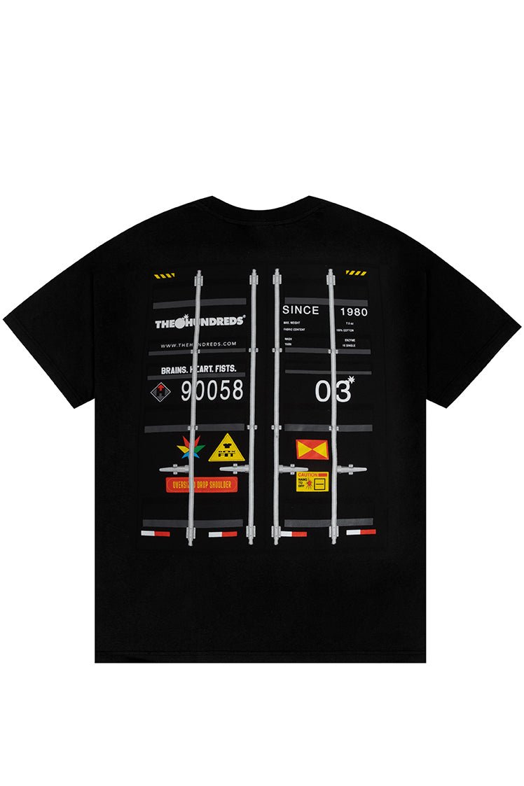 The Hundreds Container T-Shirt Waldgrün Oversize Baumwolle