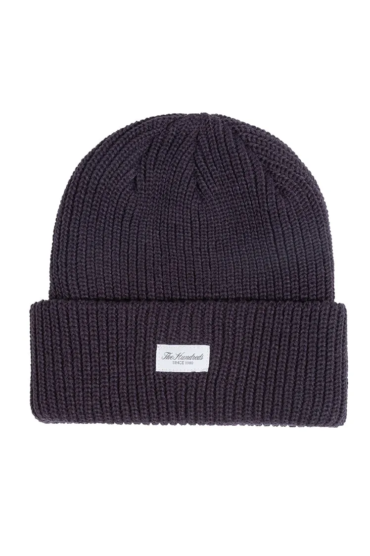The Hundreds Crisp Beanie Mütze schwarz One Size Acryl