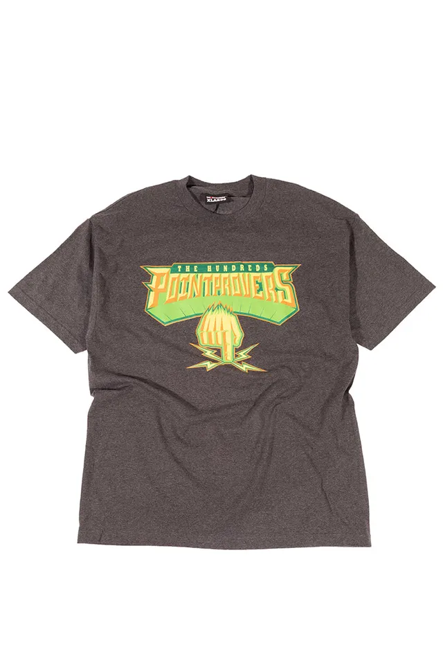 The Hundreds Point Provers T-Shirt Herren Grau XL Vintage