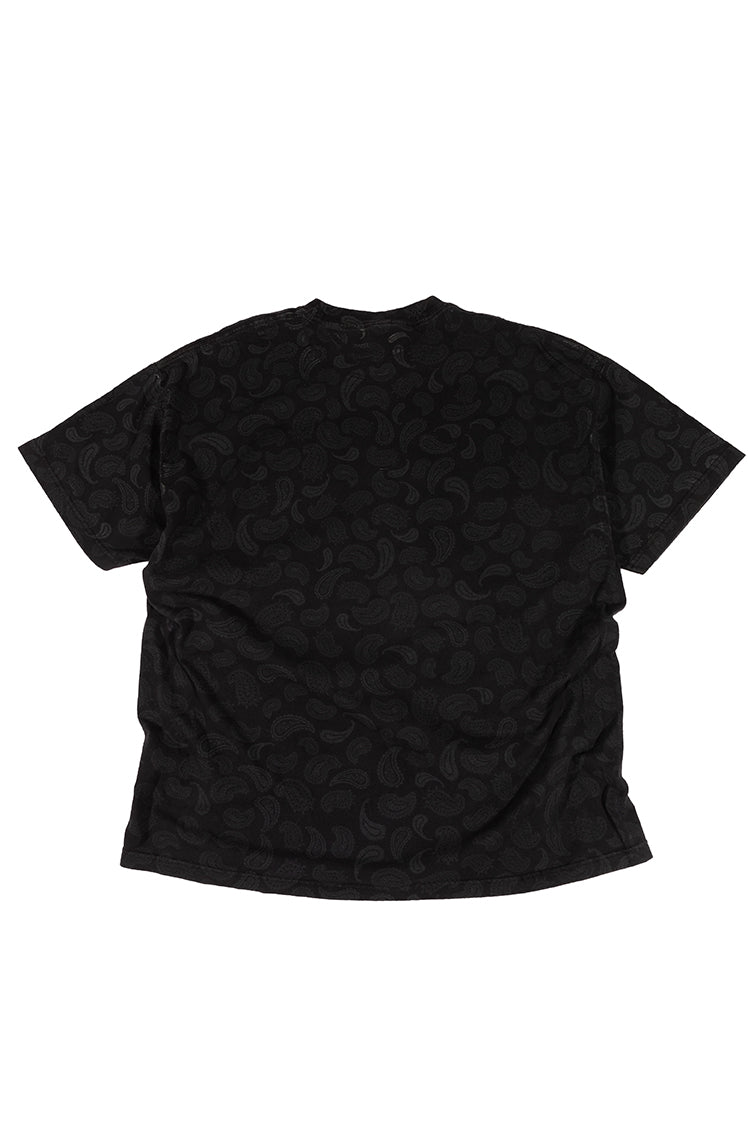 The Hundreds Paisley All-Over T-Shirt Schwarz XXL Mustermotiv