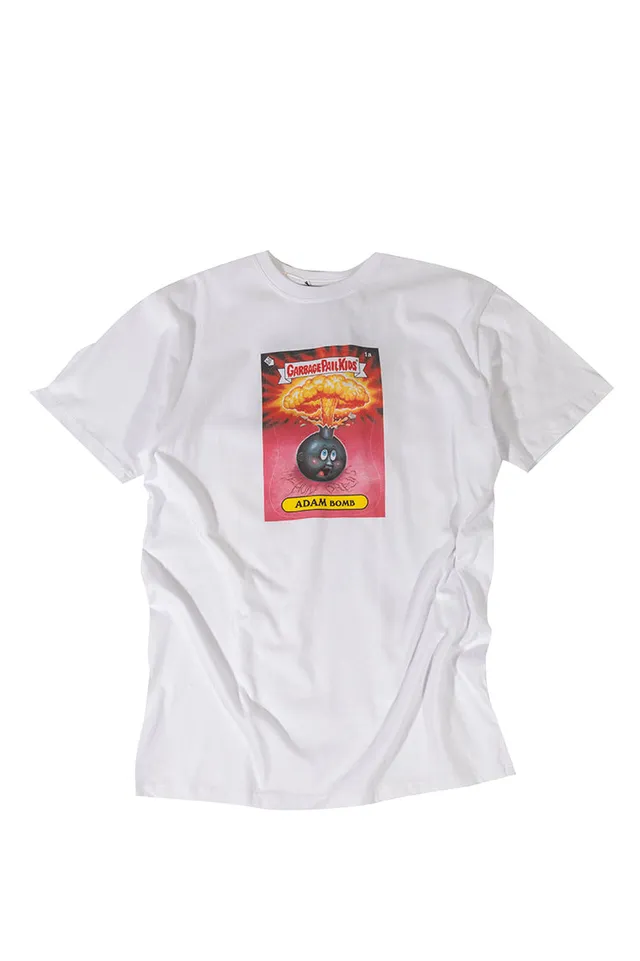 The Hundreds Adam Bomb Garbage Pail Kids T-Shirt Weiß L