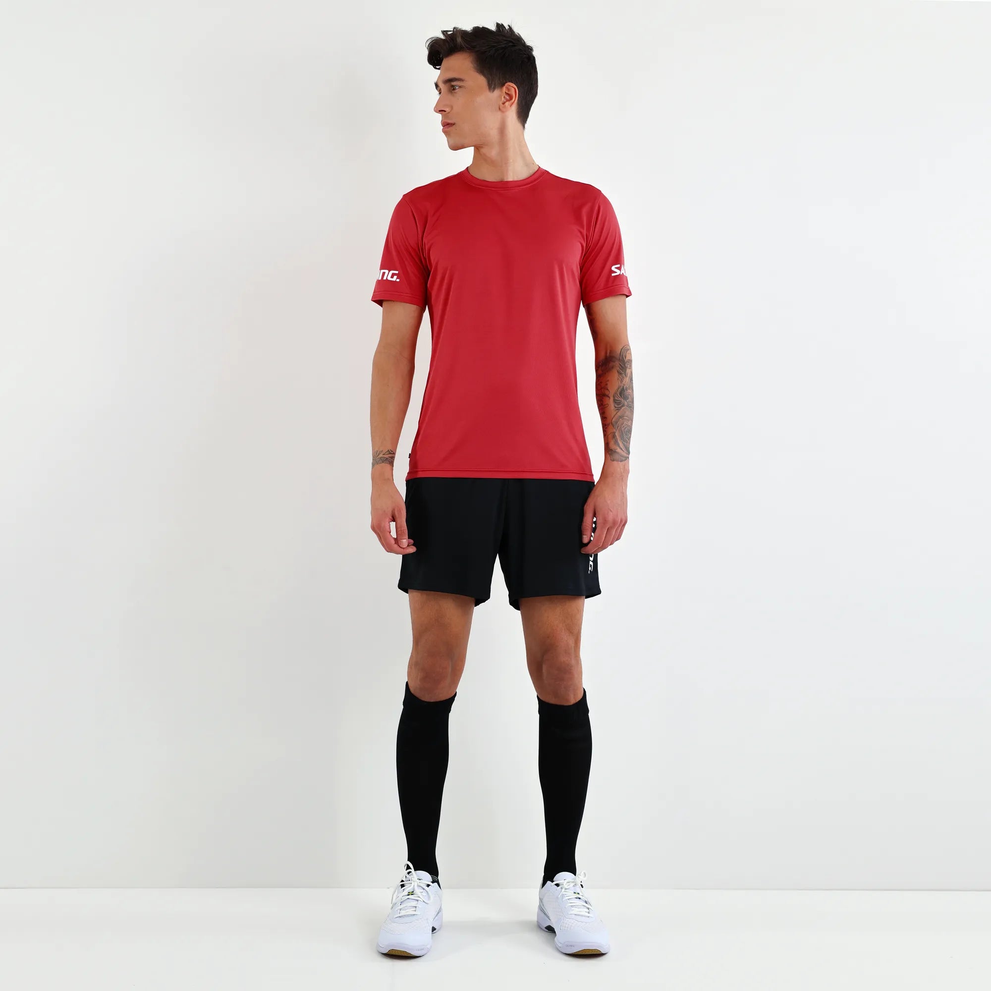 Salming Core 22 Trainingsshirt Herren Gr. M schwarz