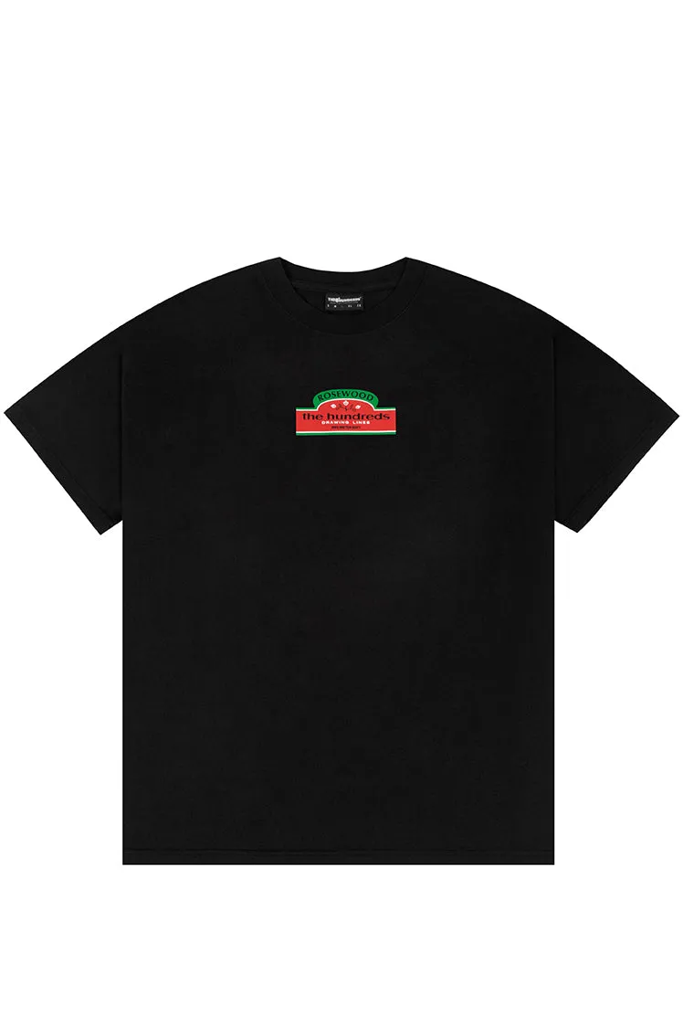 The Hundreds Flowers '25 T-Shirt Shirt Schwarz M