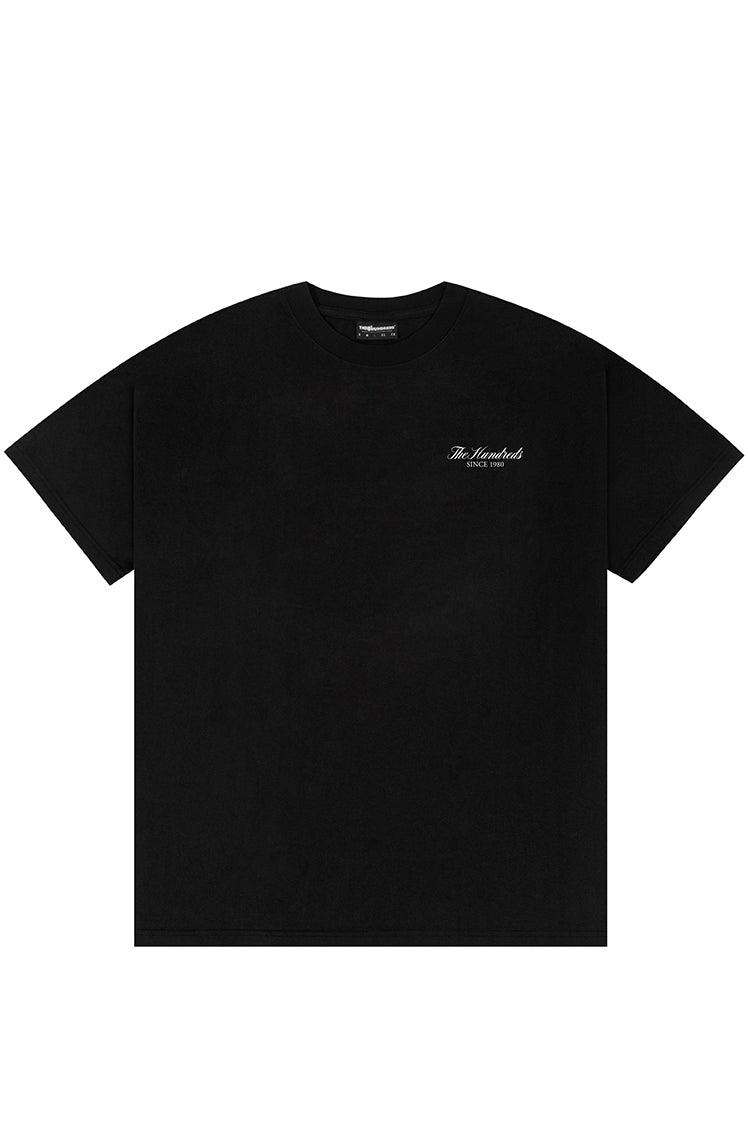 The Hundreds Graphic Tees Chaos Model T-Shirt Baumwolle schwarz