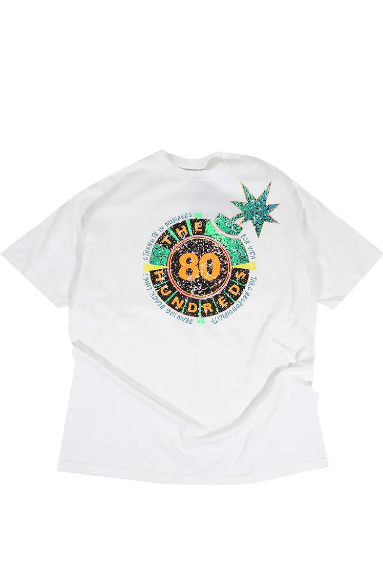 The Hundreds Slogan T-Shirt XL Weiß Vintage