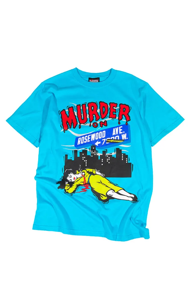 The Hundreds Murder T-Shirt Türkis M