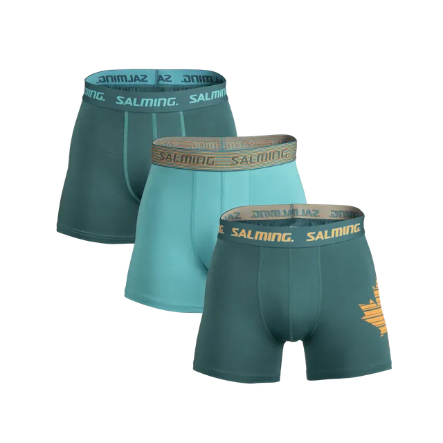 Salming 3-Pack Cotton Boxer Boxershorts Herren L Baumwolle