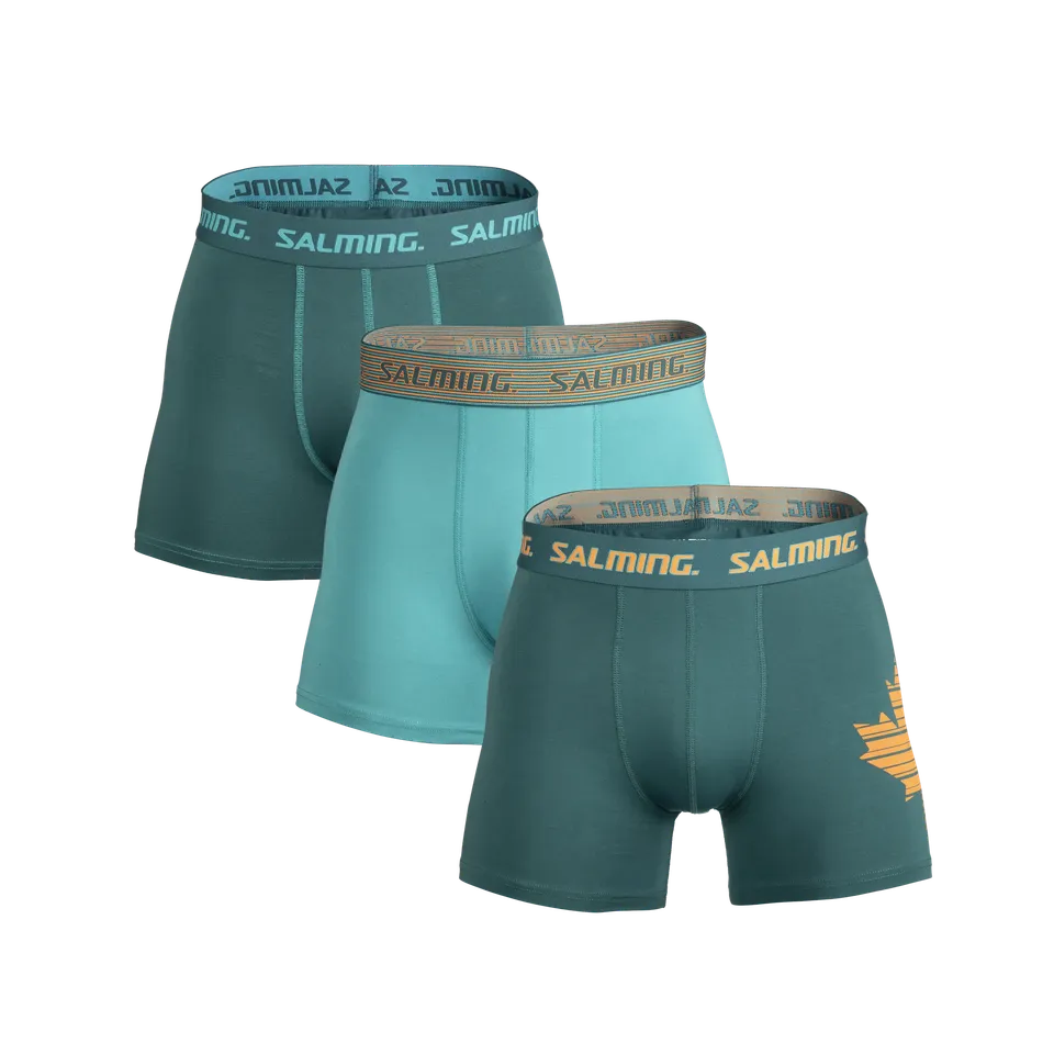 Salming 3-Pack Cotton Boxer Boxershorts Herren L Baumwolle