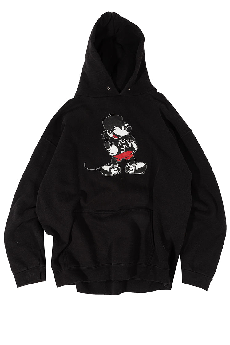 The Hundreds Mousey Pullover schwarz XL Vintage-Sweatshirt