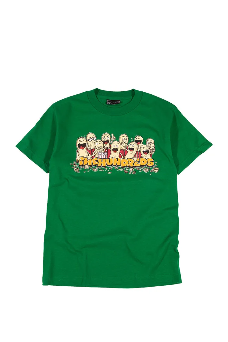 The Hundreds Peanut Gallery T-Shirt Shirt Grün S