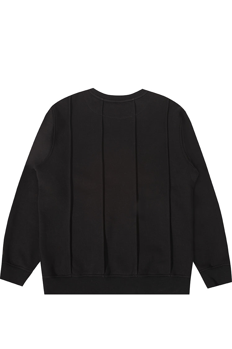 The Hundreds Sweatshirts Seam Crewneck Bordeaux S Baumwolle
