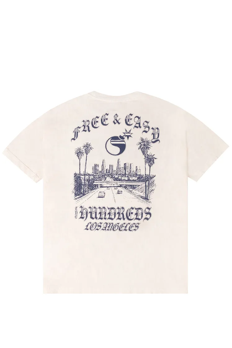 The Hundreds Graphic Tees Freeway T-Shirt weiß M