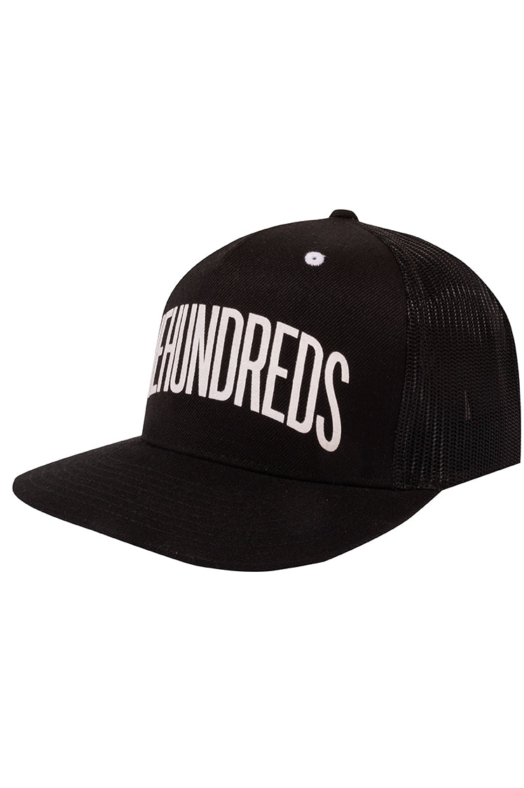 The Hundreds Huge Trucker Snapback Cap schwarz OS Vintage