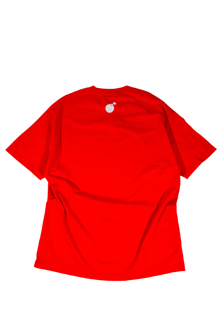 The Hundreds Badam T-Shirt Vintage Archiv Rot XL