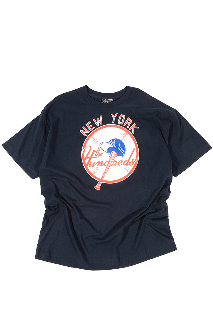 The Hundreds New York T-Shirt Navy 2XL Vintage