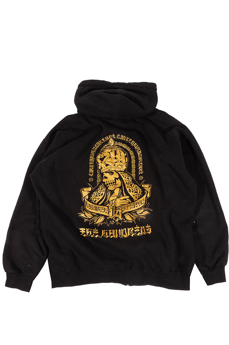 The Hundreds Usugrow Culture Zip Hoodie schwarz XL