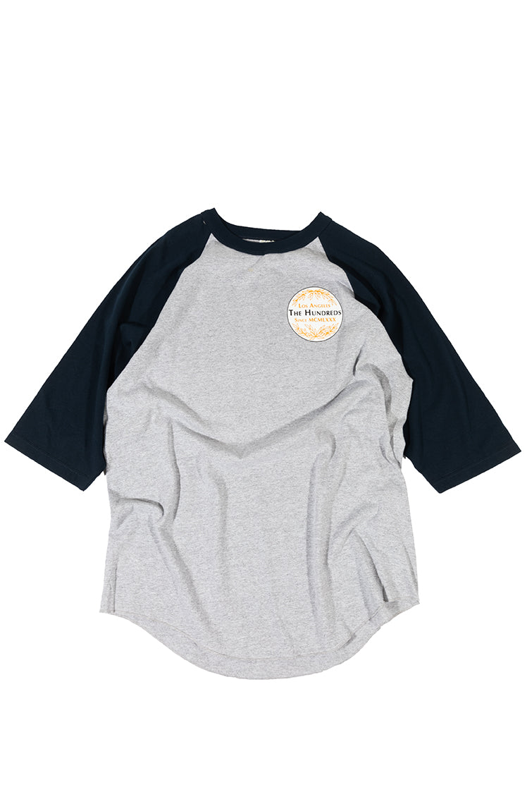 The Hundreds Graphic Tees MCMLXXX Baseball T-Shirt Heather XL
