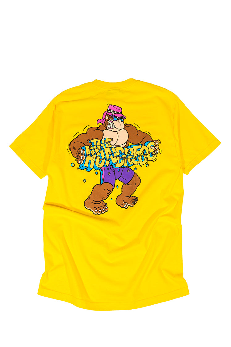 The Hundreds Gorilla T-Shirt Gelb L Vintage