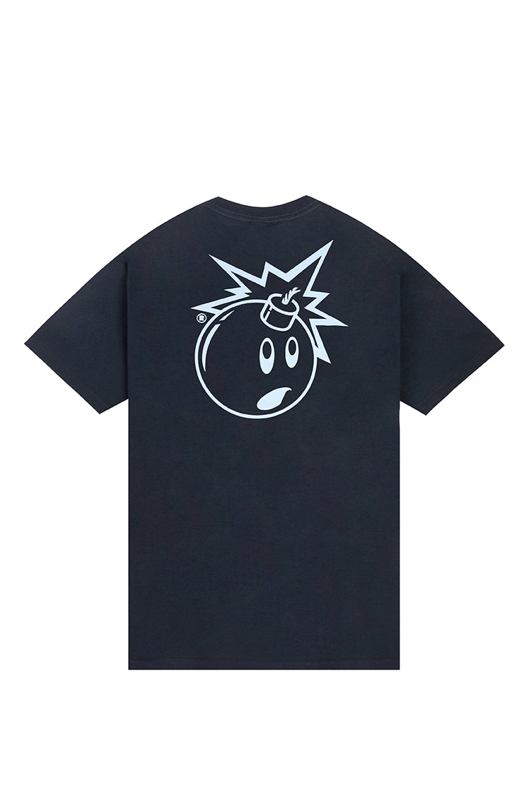 The Hundreds Simple Adam T-Shirt navy M Print