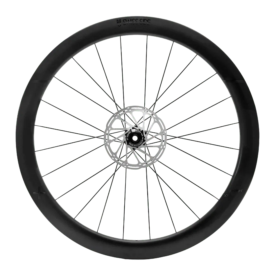 Swiss Side HADRON² Ultimate 500 Vorderrad Black-Out Carbon