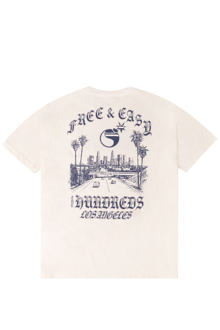 The Hundreds Graphic Tees Freeway T-Shirt weiß M
