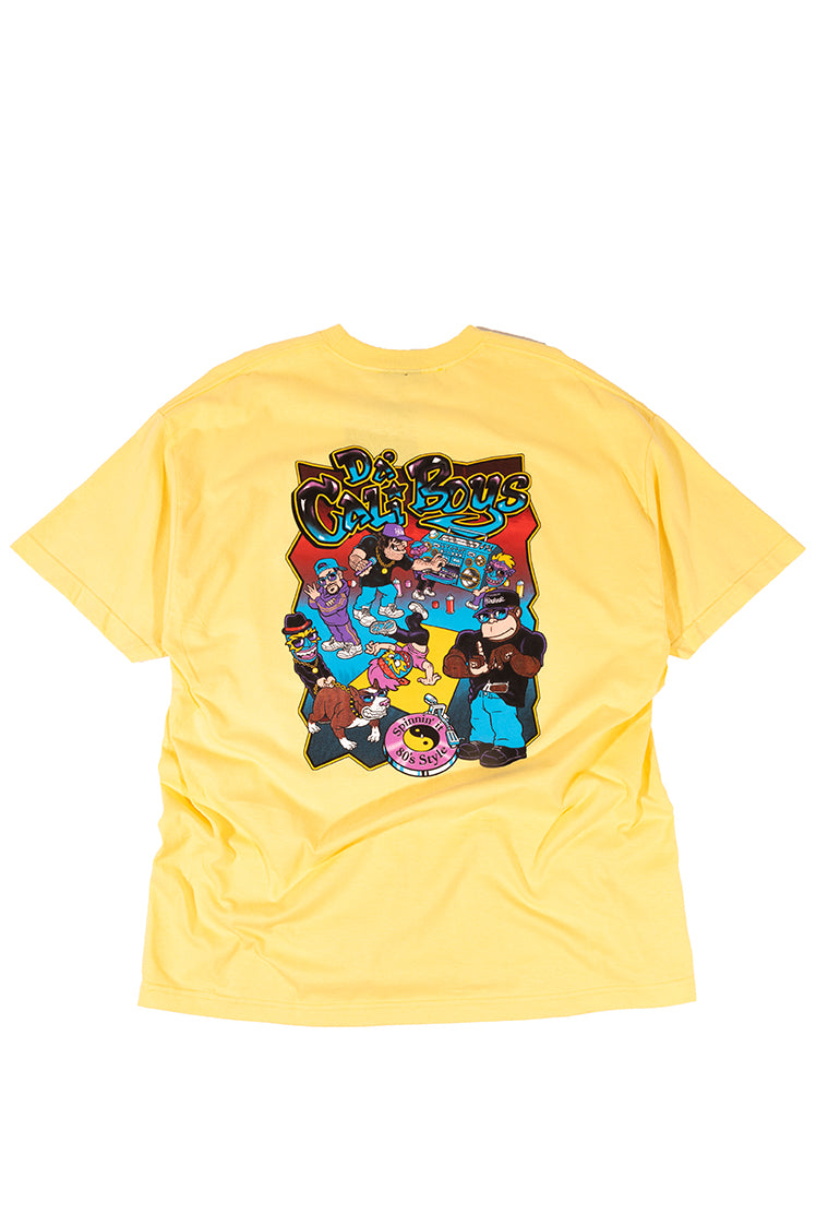 The Hundreds Cali Boys T-Shirt Gelb 2XL Vintage