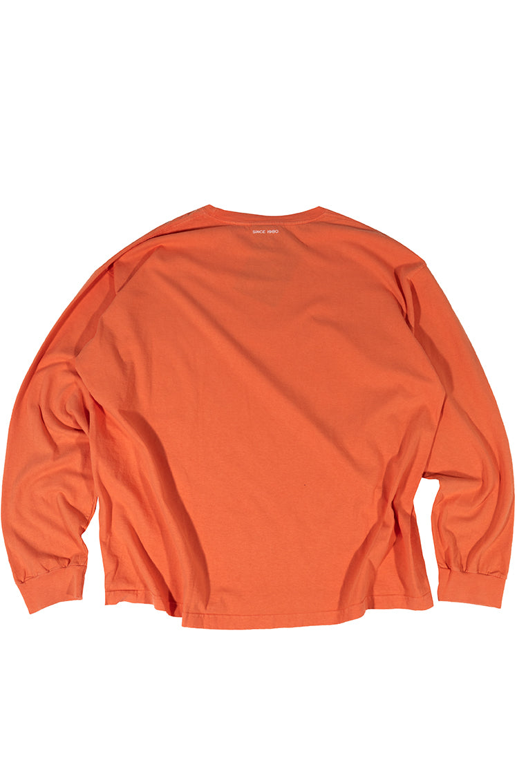 The Hundreds Wordmark Langarmshirt Lachs XXL Vintage