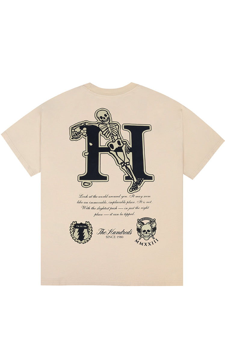 The Hundreds End of the Beginning T-Shirt Washed Black