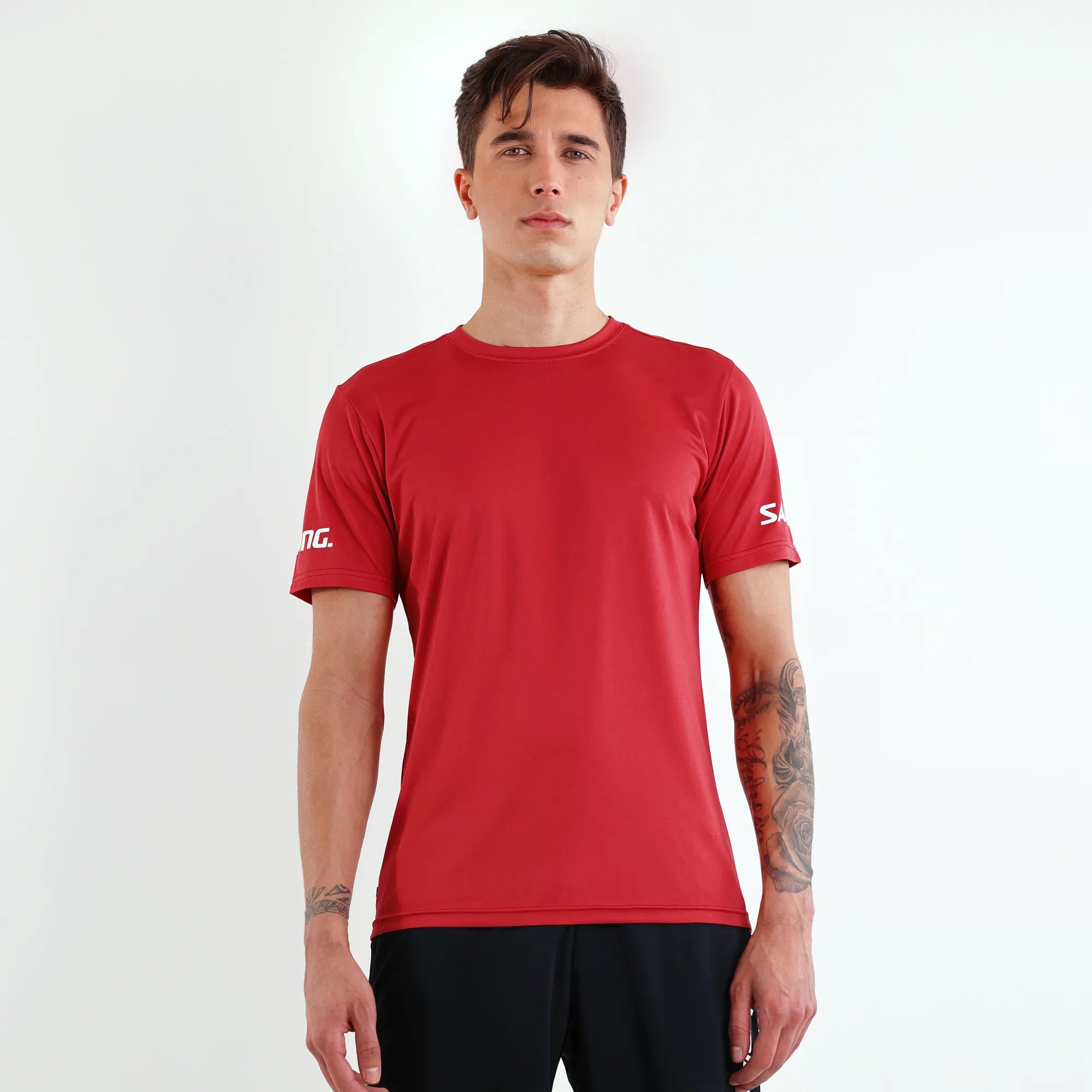 Salming Core 22 Trainingsshirt Herren Gr. M schwarz