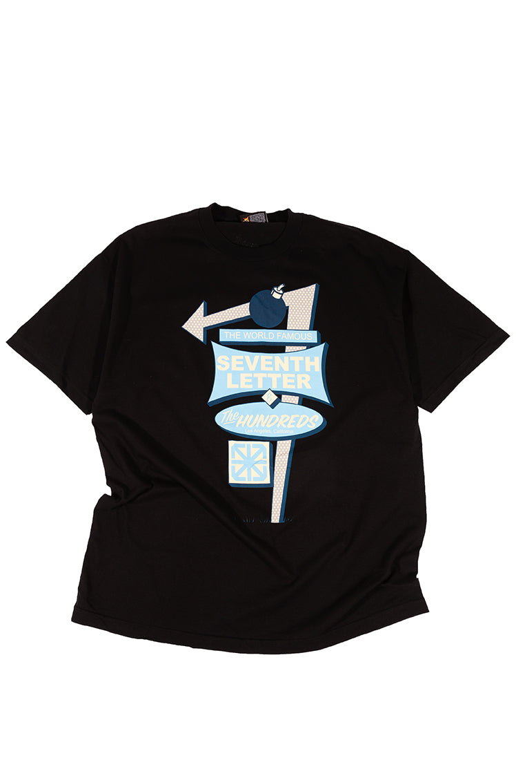 The Hundreds Sign T-Shirt Grafik schwarz XL