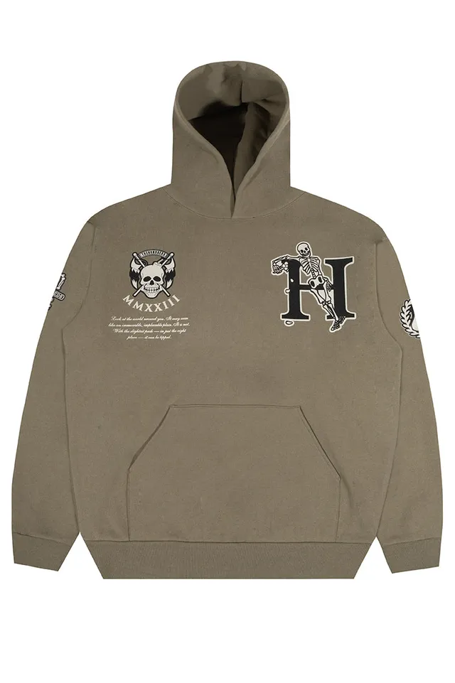 The Hundreds End of Beginning Pullover oliv Hoodie